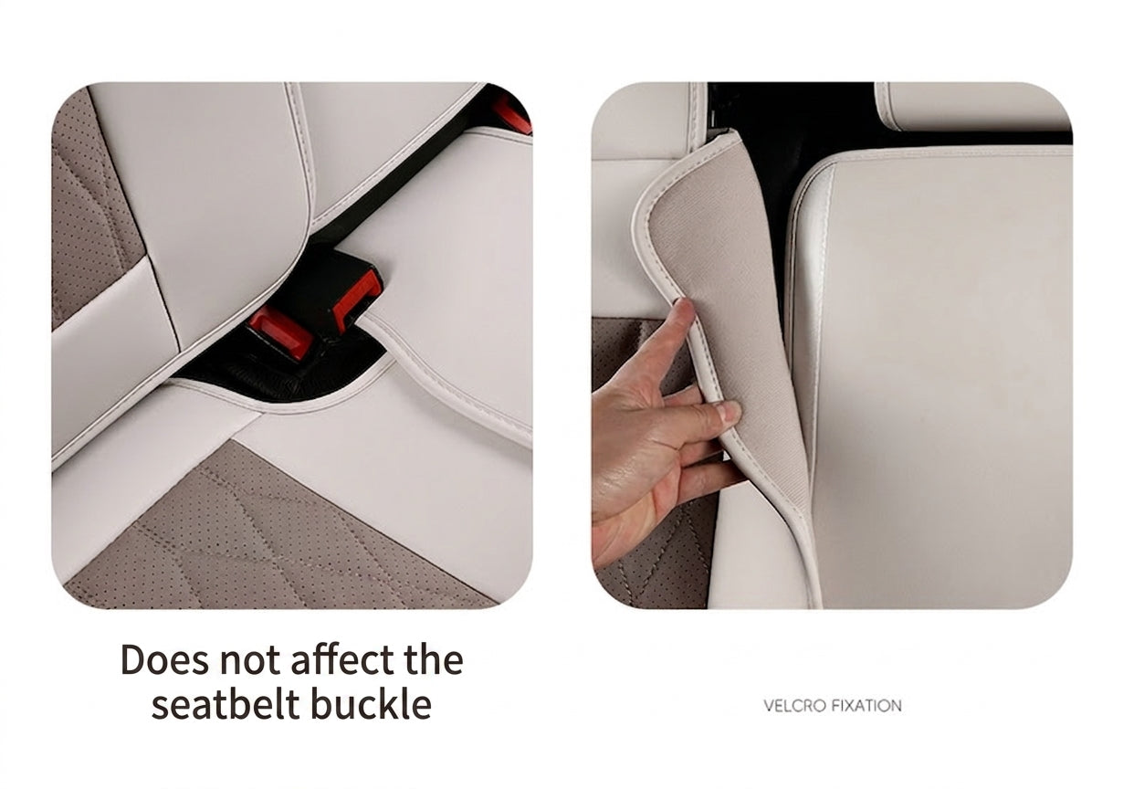 New car seat cushion, all-season universal seat, Nappa leather full-coverage seat cover, small sedan SUV seat cushion manufacturer wholesale