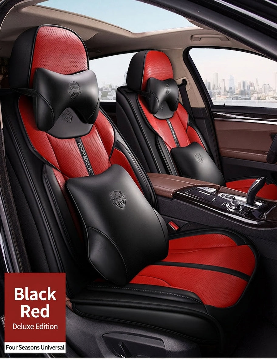 The new car seat cushion fully surrounds full pictorial cartoon cute four-season universal five-seat seat cover, directly supplied and shipped from the manufacturer