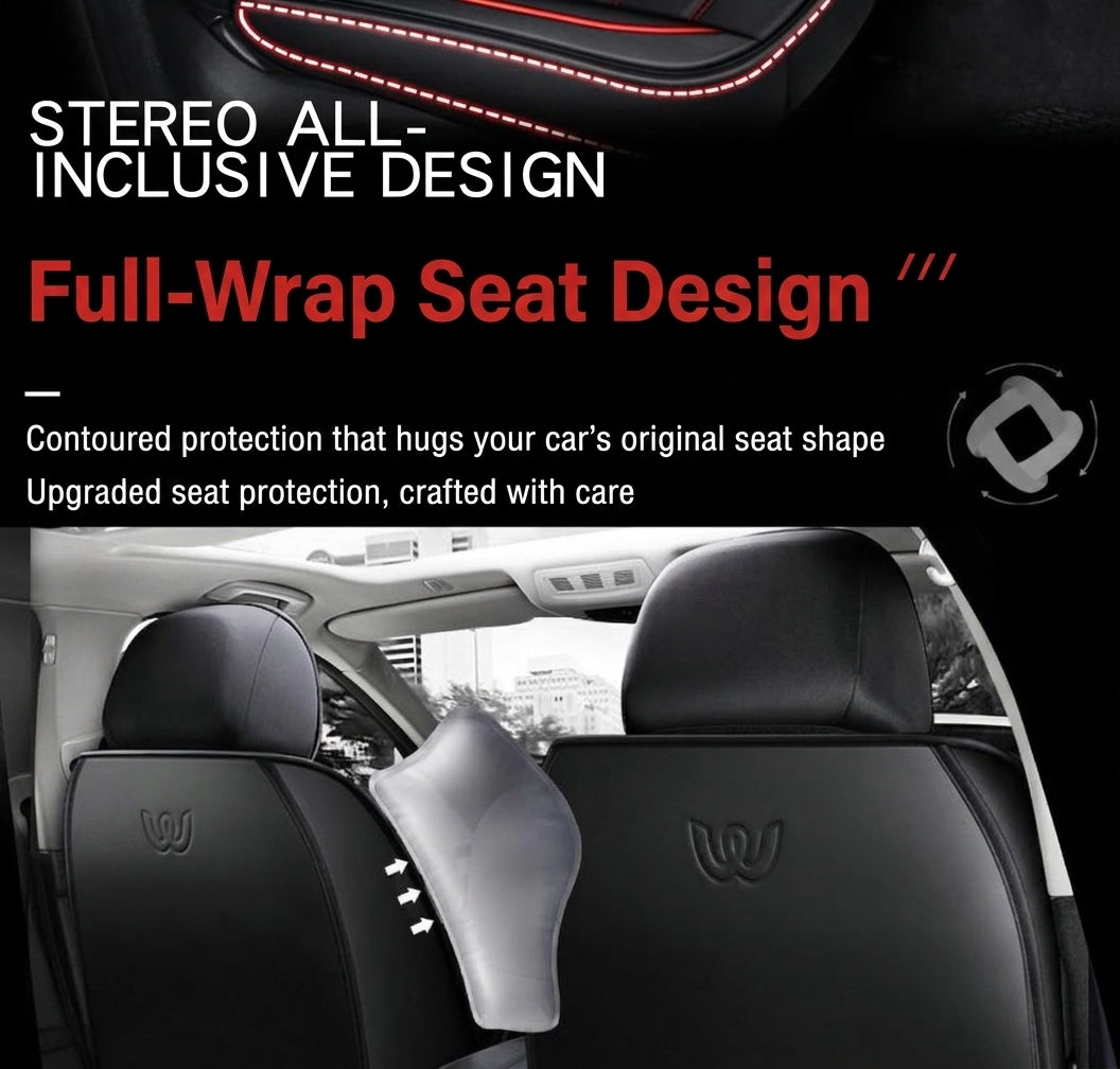 Full envelope car seat cover, summer ice silk seat cover, full leather, new four-season universal seat cushion, special seat cushion for small cars