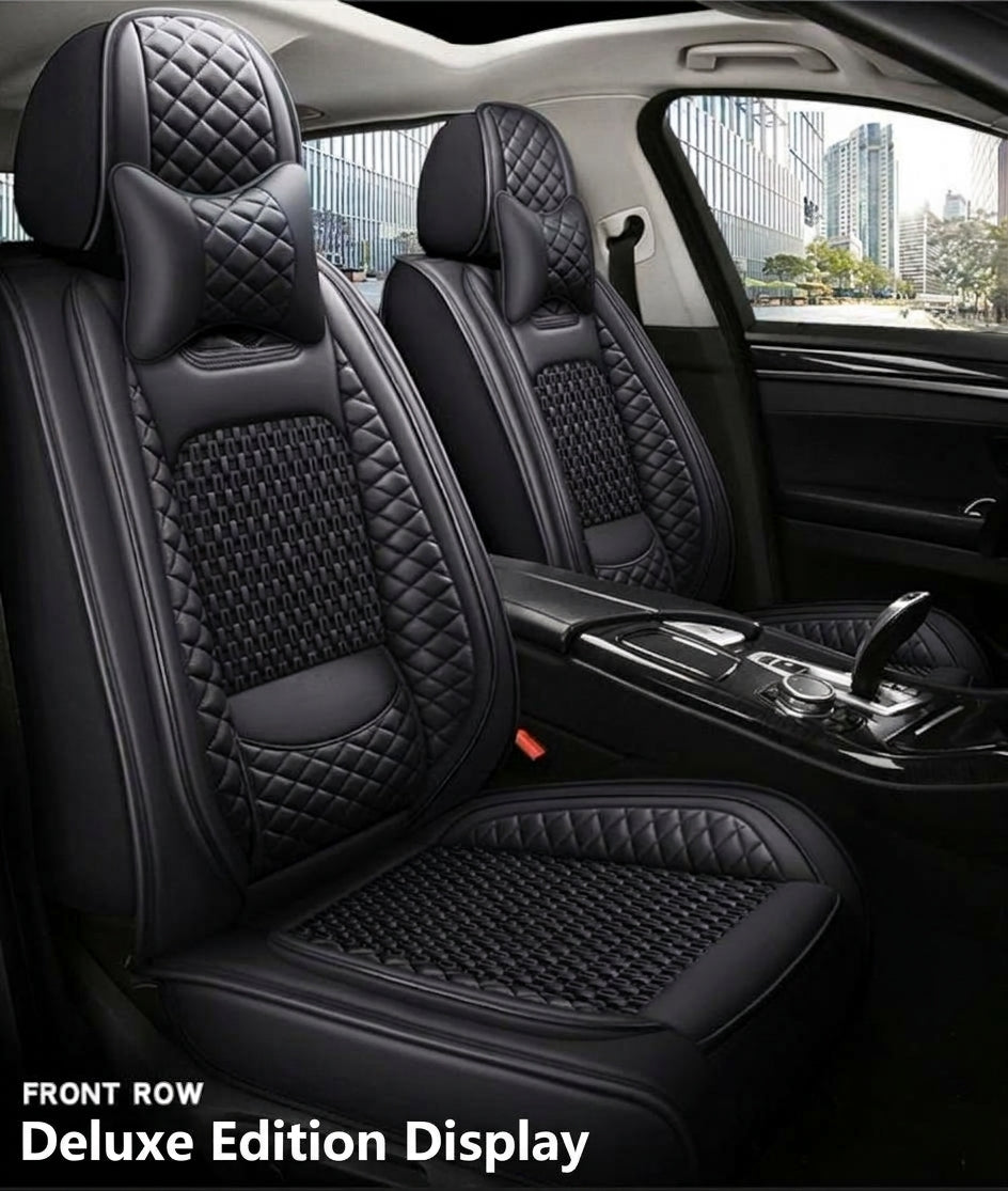 Cross-border foreign trade all-season dedicated seat cover full-coverage car seat cover leather seat cover summer ice silk seat cushion