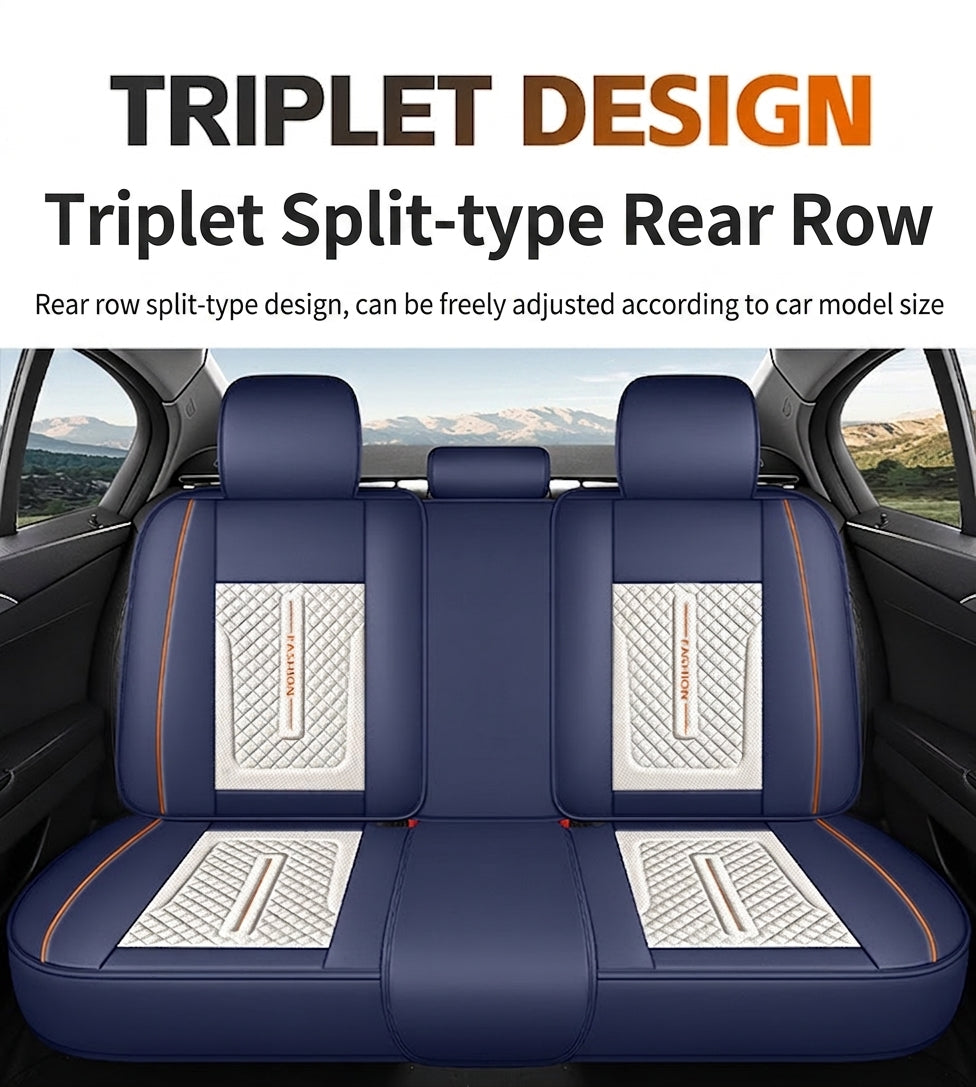 New car seat cushions fully covered, all-season universal seat covers, all five seats, full leather, high-quality seat covers sold directly from the manufacturer