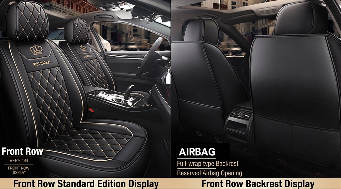 Cross-border new car seat cover, full leather full surrounding, four seasons universal cushion trolley seat cover special manufacturer wholesale
