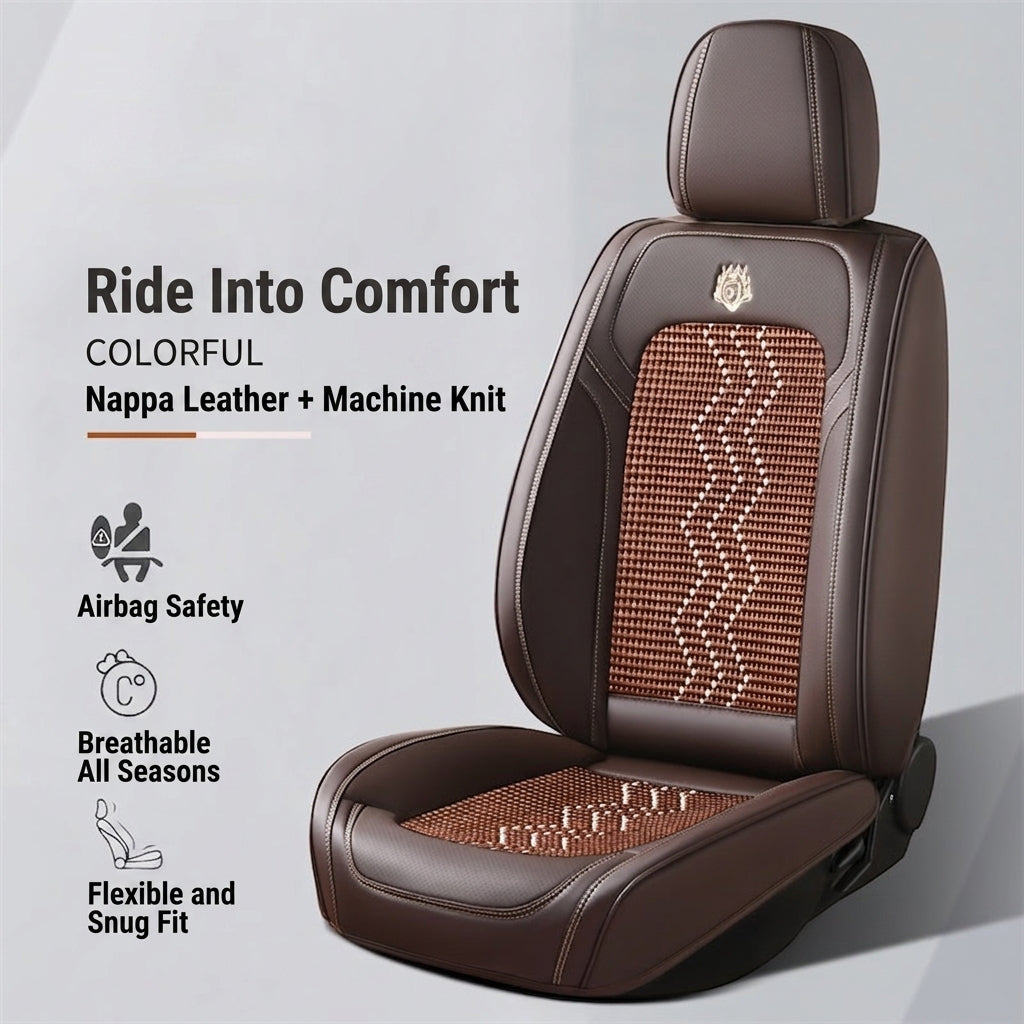 Bingsi car seat cushion light luxury all-inclusive Nappa leather car seat cushion new all-season five-seat universal car cushion cover wholesale