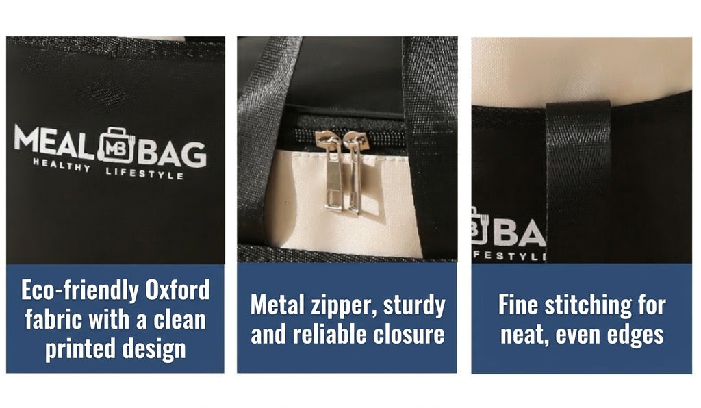 Insulated Lunch Bag, Waterproof Bento Tote