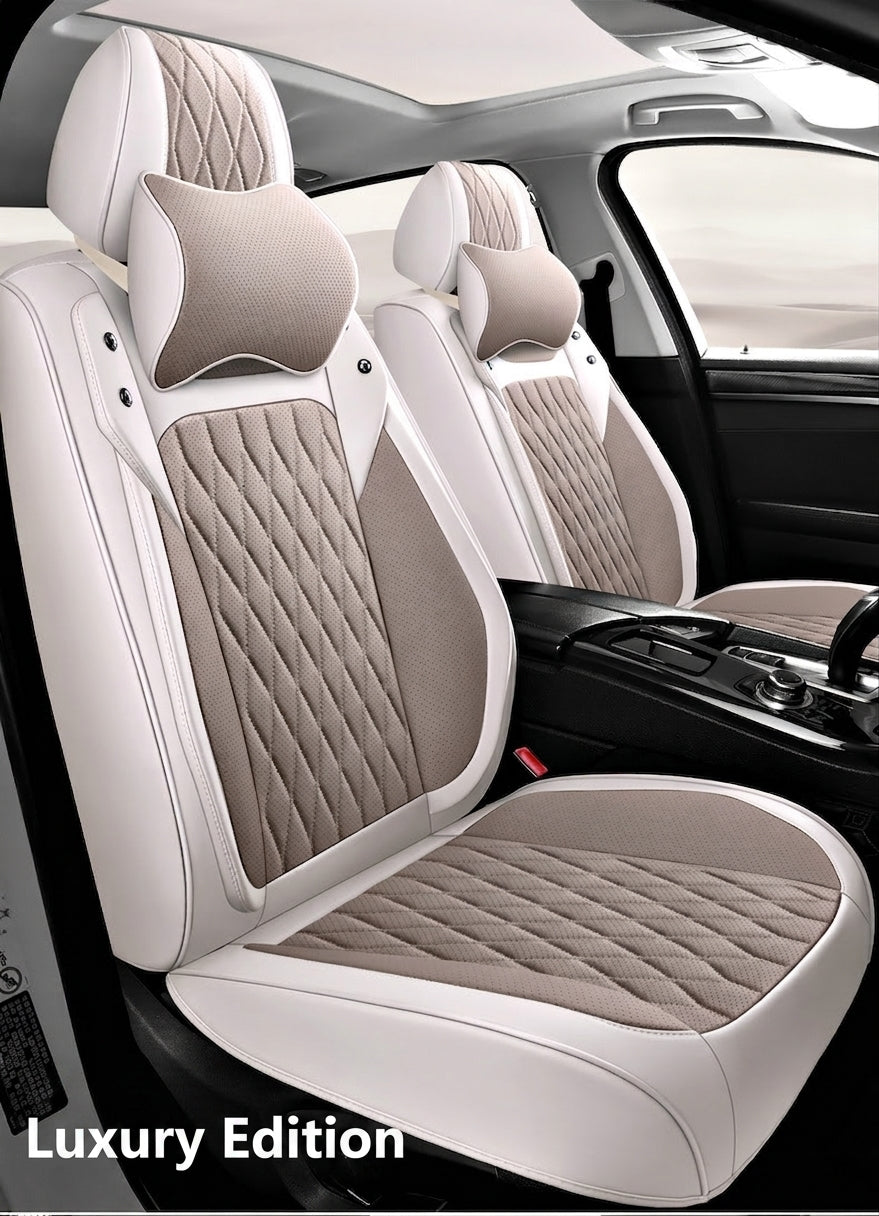 New car seat cushion, all-season universal seat, Nappa leather full-coverage seat cover, small sedan SUV seat cushion manufacturer wholesale