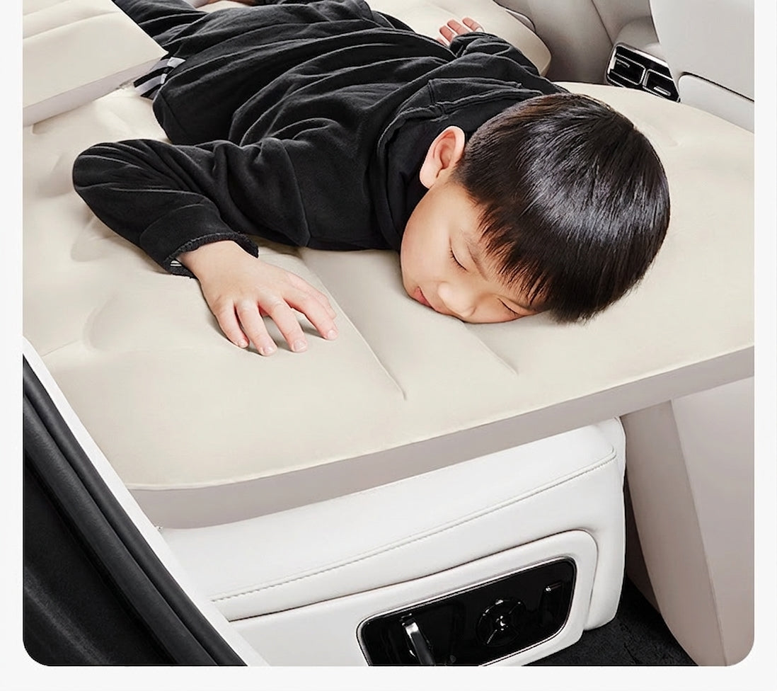 Car rear sleeping automatic travel mattress sedan air mattress car sleeping in the car portable intelligent AI car inflatable bed