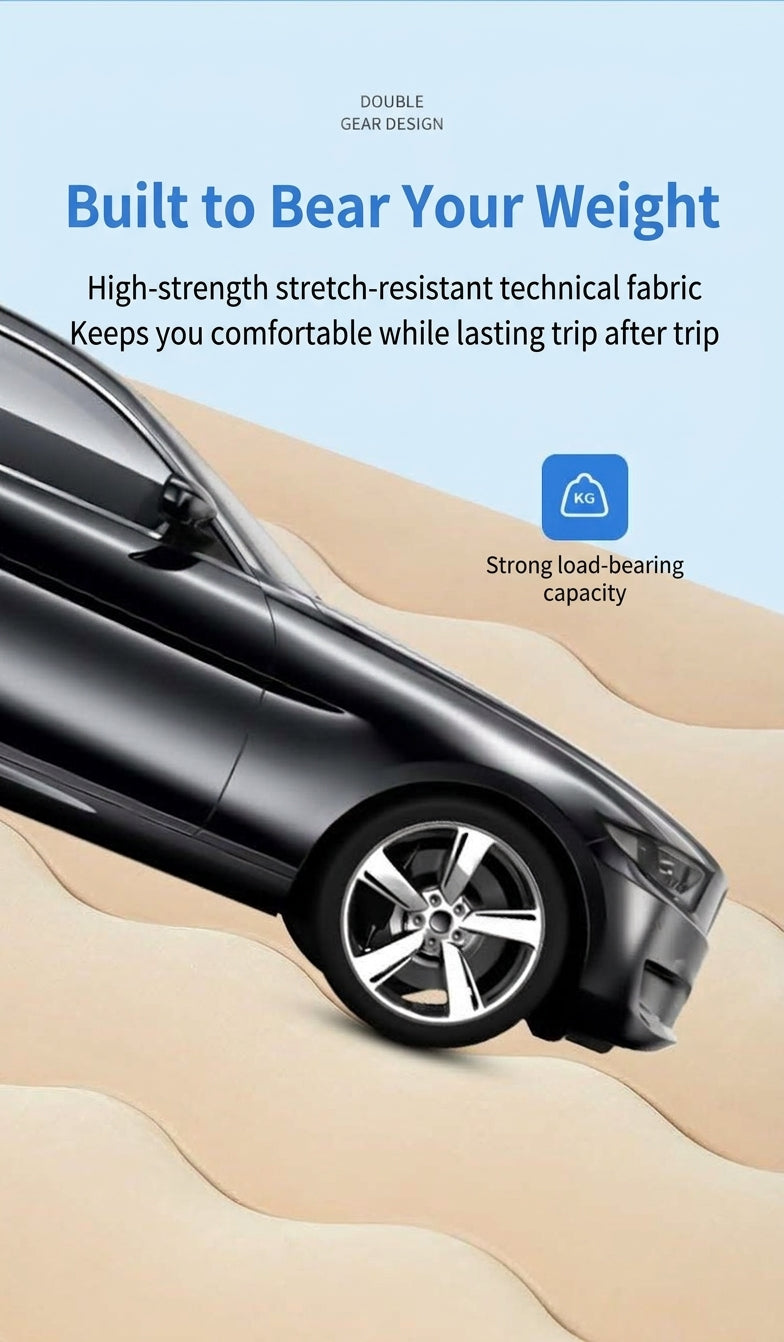 Car inflatable bed car rear sleeping pad mattress car sleeping artifact car rear rear seat folding travel bed