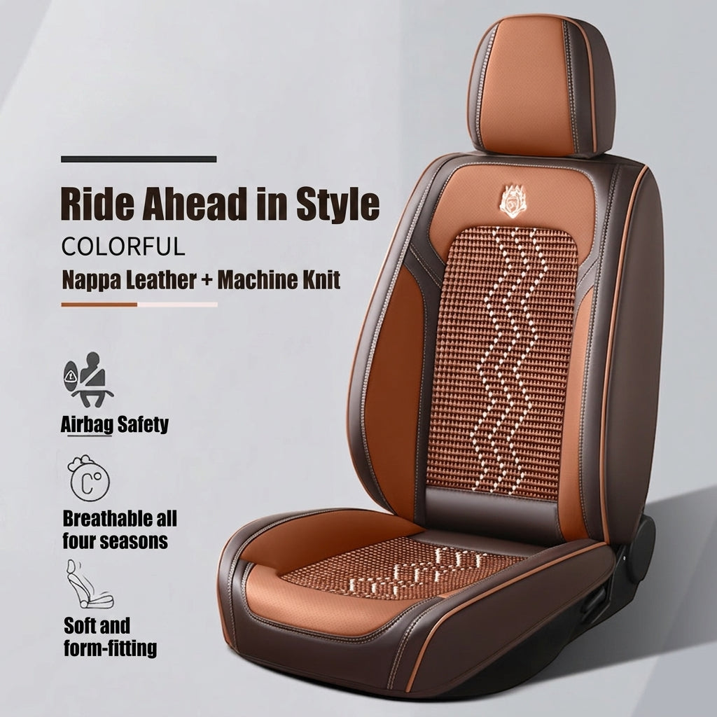Bingsi car seat cushion light luxury all-inclusive Nappa leather car seat cushion new all-season five-seat universal car cushion cover wholesale