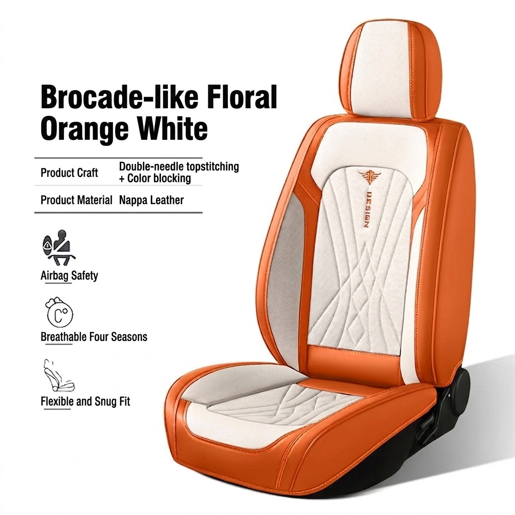 The new Napa leather car cushion is high-end, all-season breathable, perforated, full leather, and fully surrounded seat cover, directly supplied by the manufacturer