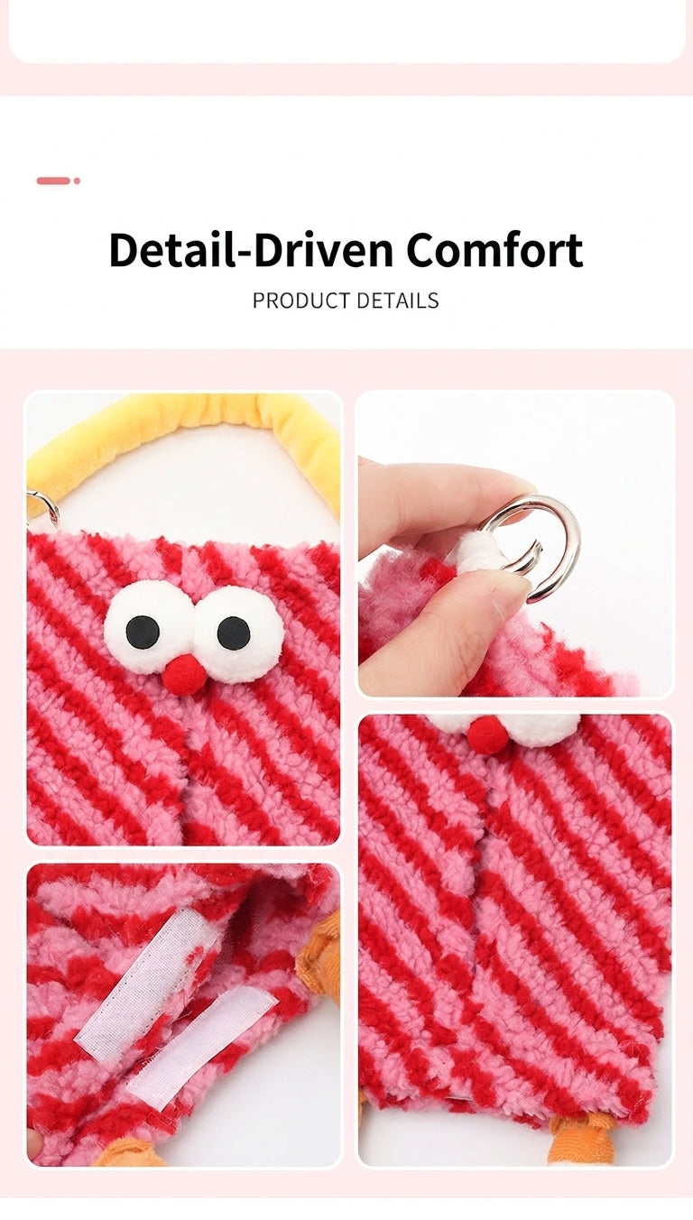 Factory custom car tissue box printed processing, hanging sewn label tissue box, car seat back tissue hanging bag
