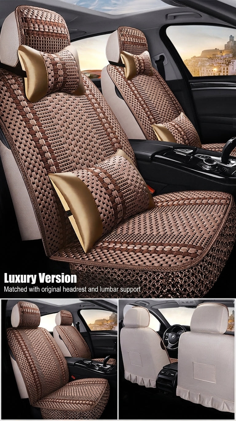 Car Cushion Four Seasons Universal Ice Silk Seat Cover Summer Cool Cushion Single Piece Car Single Pad Wholesale Factory Direct All-Inclusive