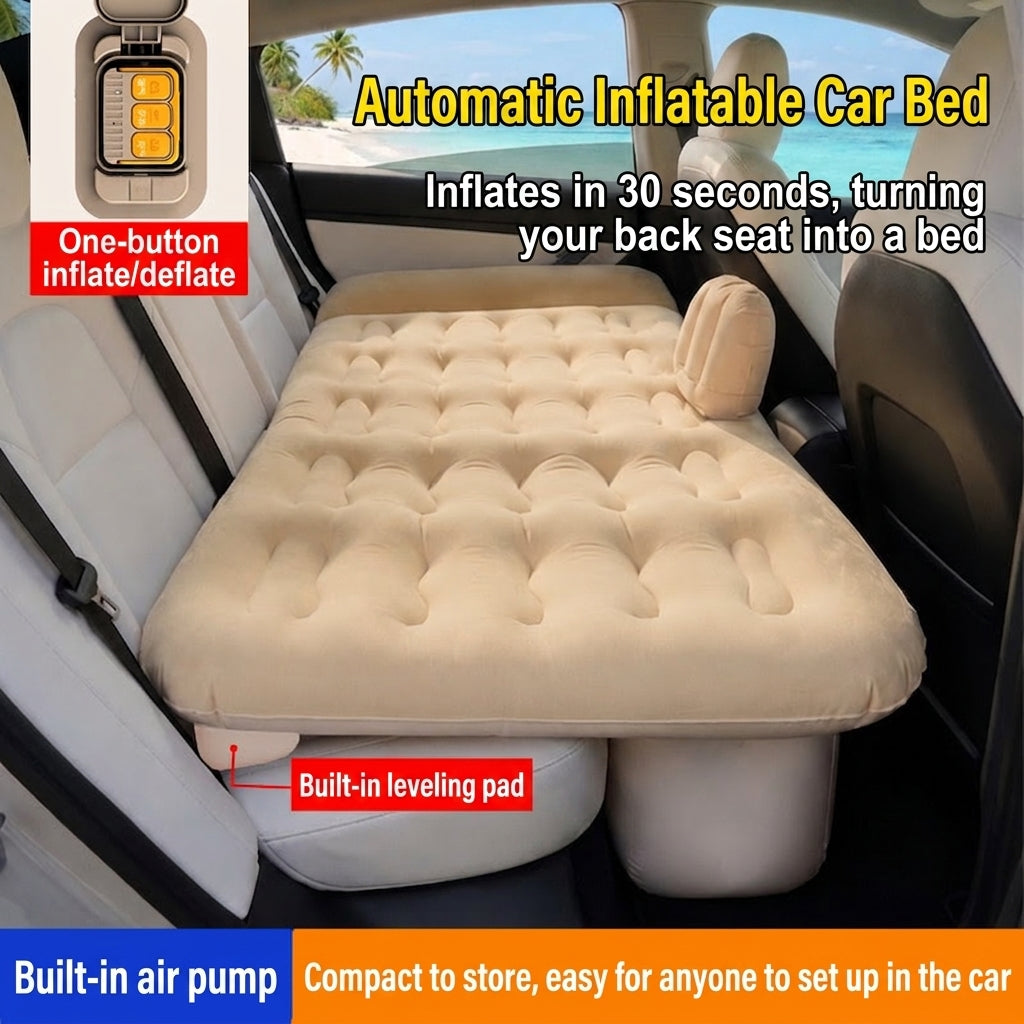 Car air bed car air bed car rear seat sleeping pad car children sleeping artifact car travel mattress