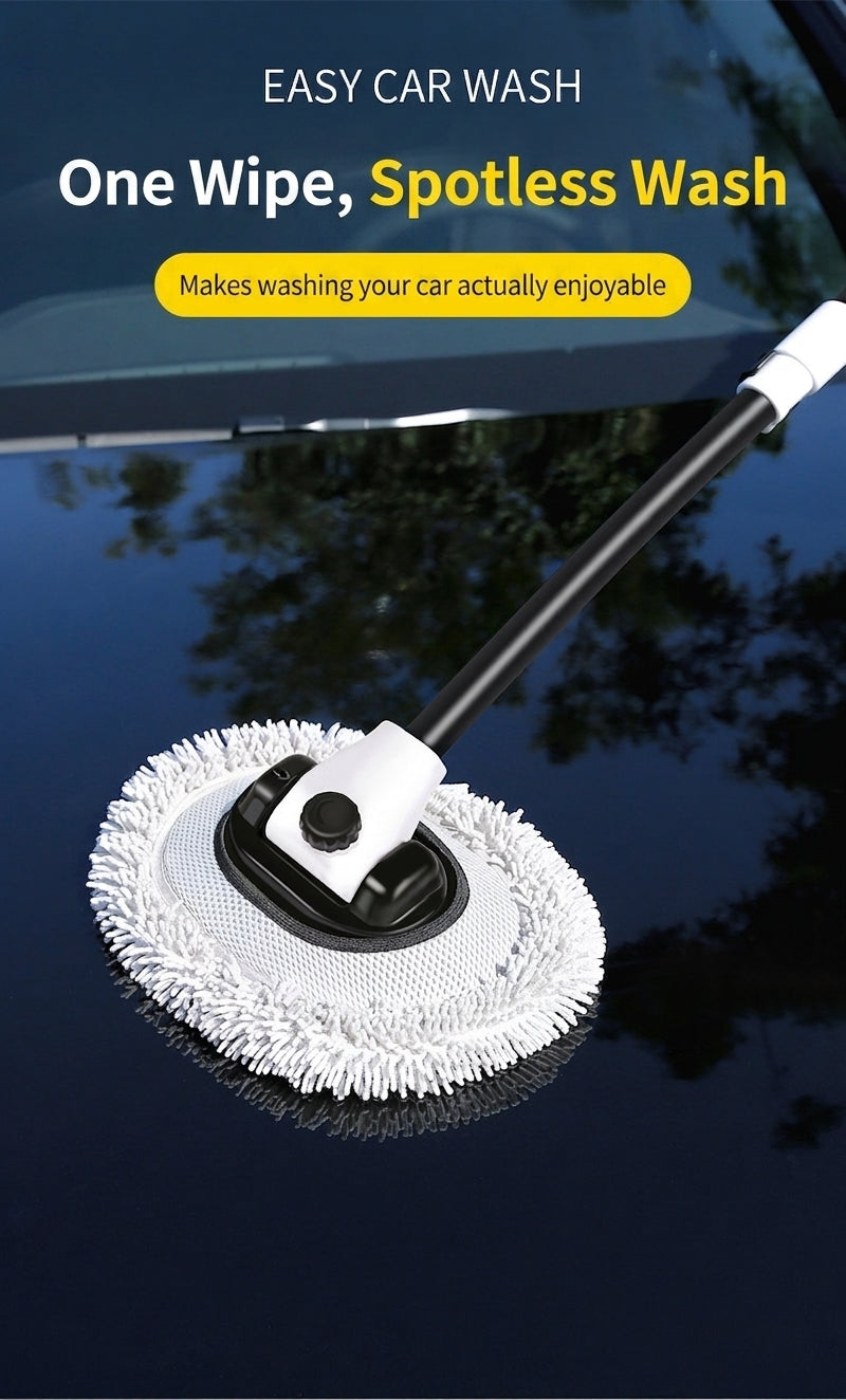 Car Wash Mop Retractable Long Handle Bending Bar Brush Car Brush Car Brush Car Wash Brush Soft Bristle Cleaning Tools Wholesale