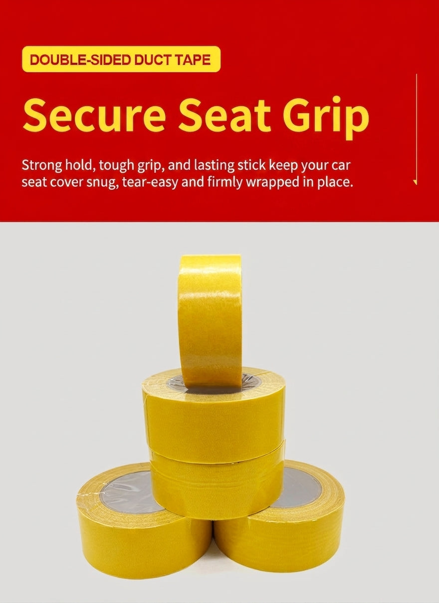 Grid double-sided cloth base adhesive high viscosity and non-trace cloth base tape carpet floor mat sofa cushion fixed adhesive backing
