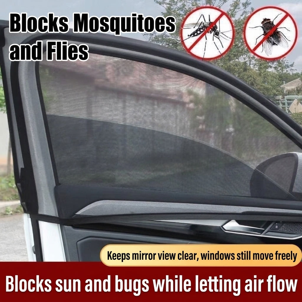 Car Window Mosquito Screen - Universal Fit