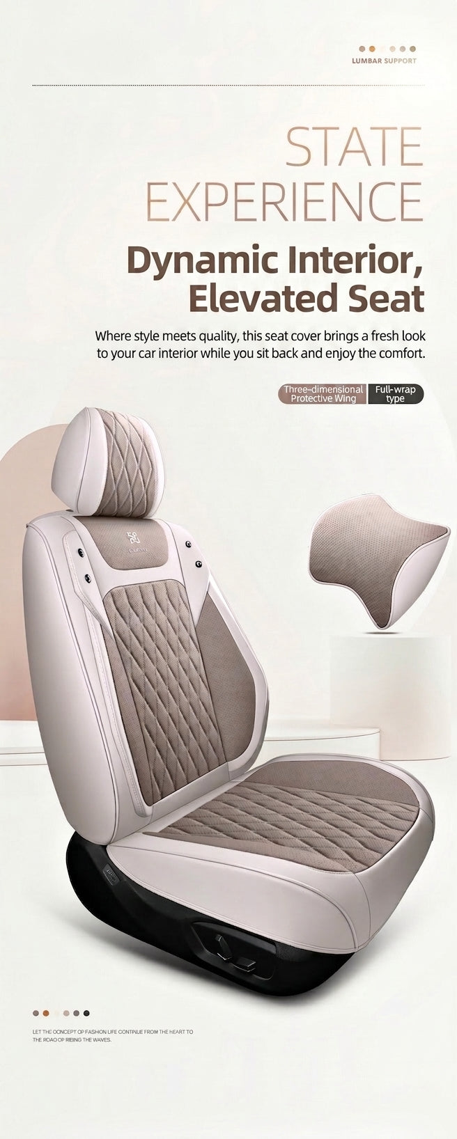 New car seat cushion, all-season universal seat, Nappa leather full-coverage seat cover, small sedan SUV seat cushion manufacturer wholesale