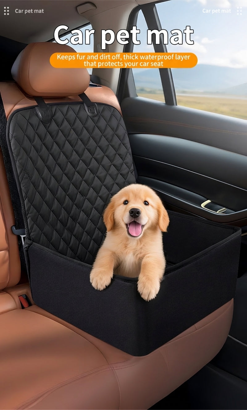 Pet Rear Seat Cushion for Cars, Waterproof & Dirt-Resistant