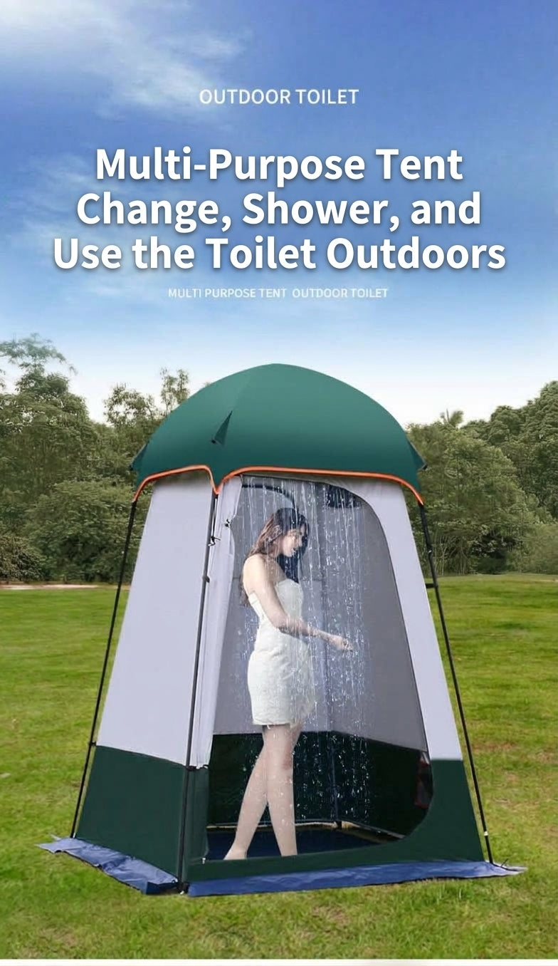 Enlarged and raised outdoor dressing, bathing, tents, camping, beach, fishing tent, model changing mobile toilet tent