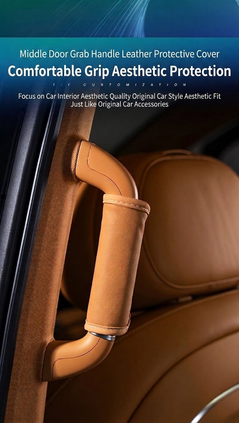 Suitable for 2025 and 26 Lantu Dreamer Door Handle Protective Covers, Leather Protection, Car Modification Decorative Accessories