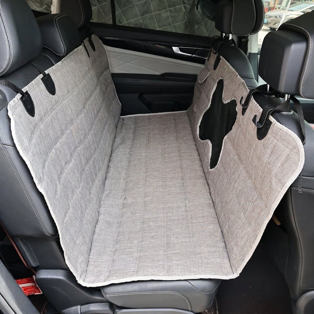 Pet Car Seat Pad - Waterproof Back Seat Cushion