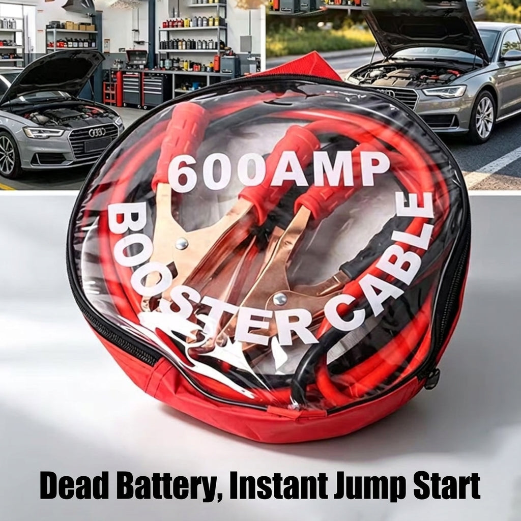 Car battery dasher wire 600A car starter crosser wire connected to battery pure copper emergency rescue line ignition wire