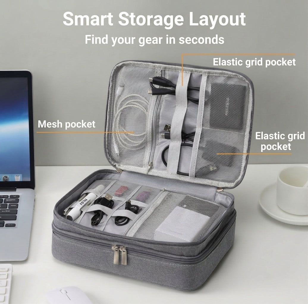 Digital Storage Bag, Multi-Function Organizer