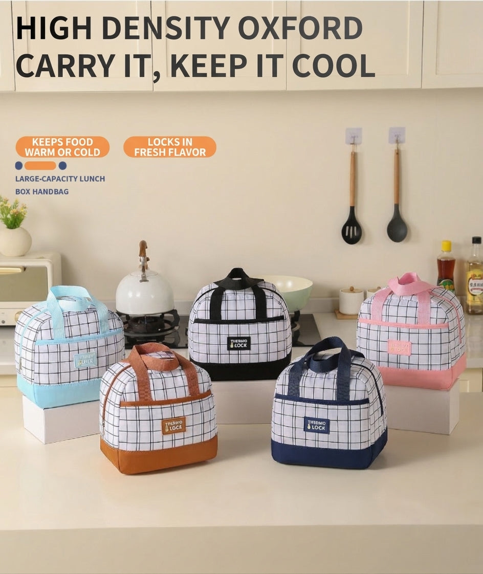 Lunch Bag, Insulated Portable Lunch Box