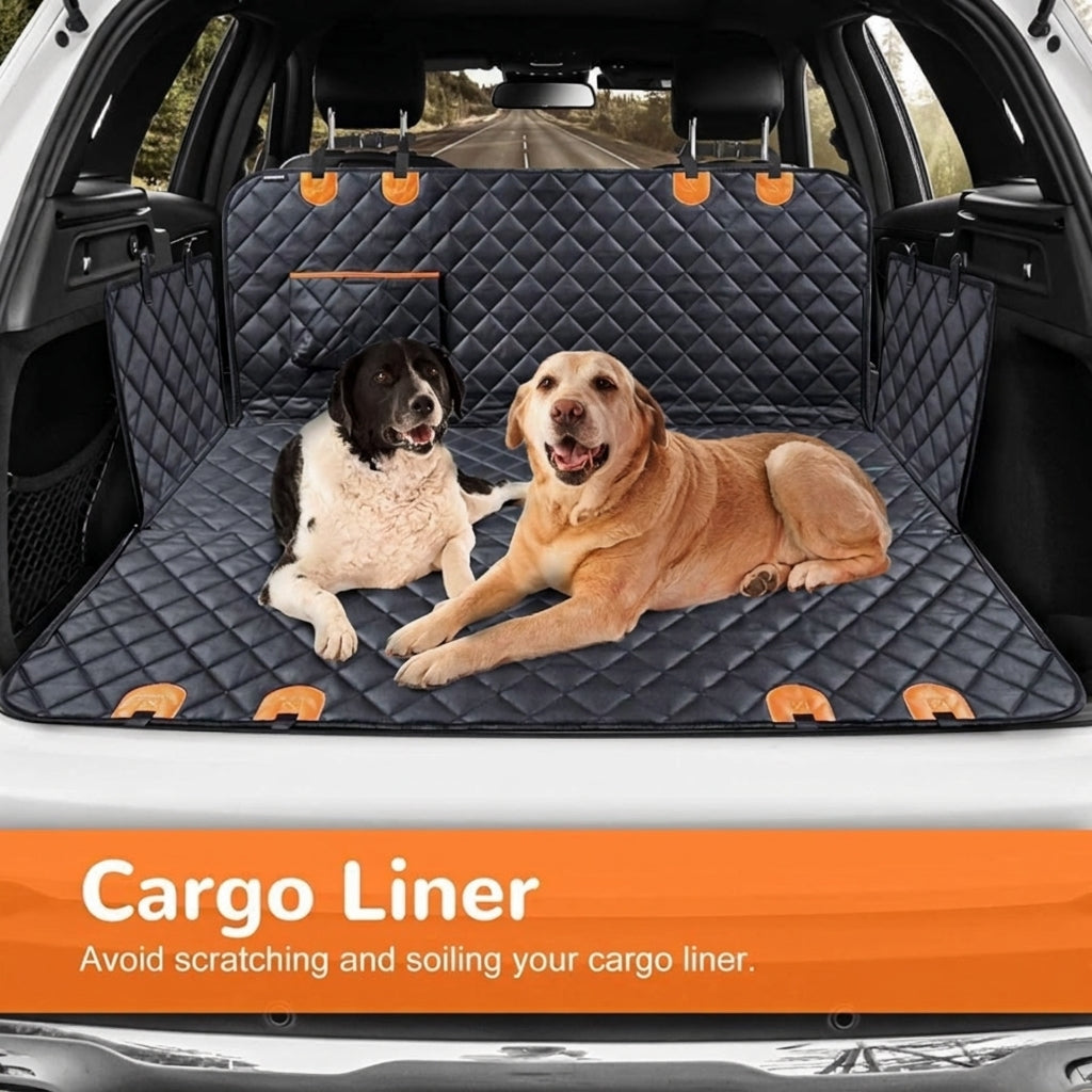 Pet Car Seat Cover Rear Full Coverage Waterproof