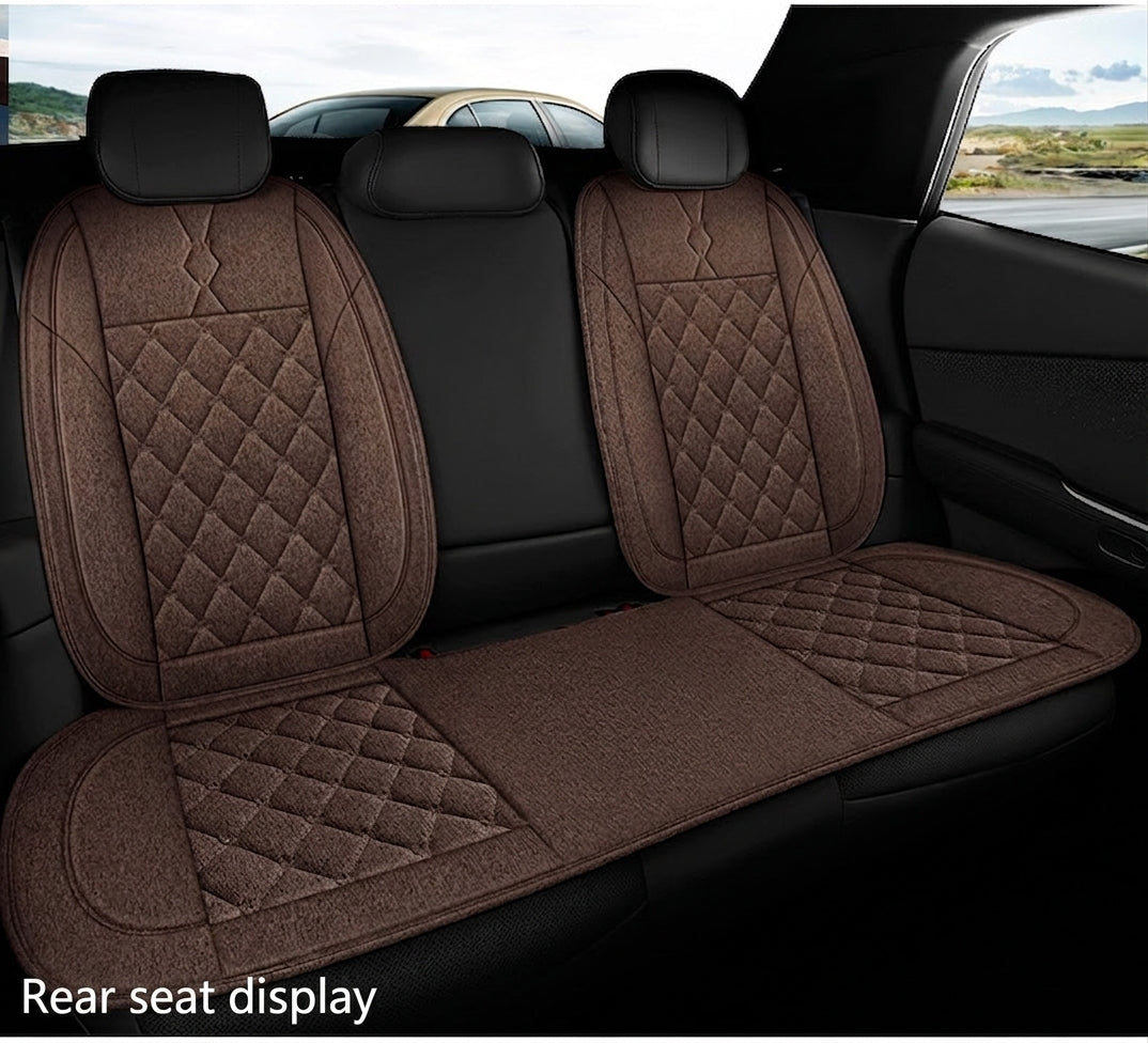 Cross-border bestselling car seat cushions, dirt-resistant, wear-resistant leather car seat cushions, all-season breathable full-coverage universal car seat cushions