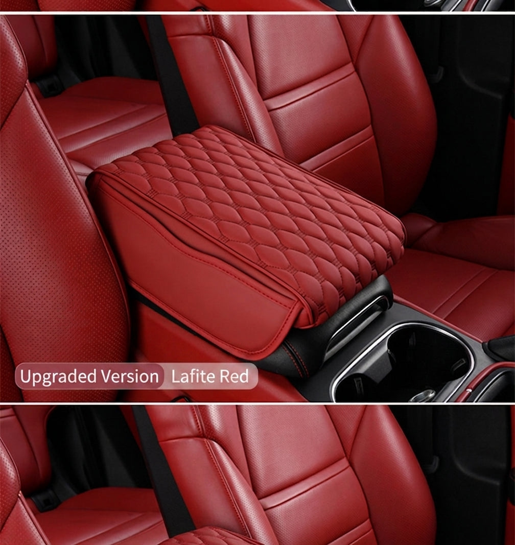 Manufacturer cross-border car armrest box height pad, car goods, double-sided practical storage bag, memory foam armrest box pad