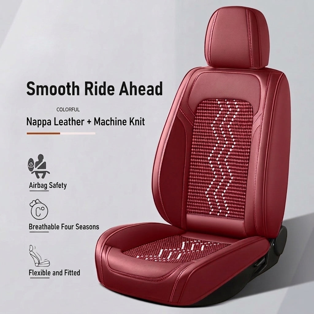 Bingsi car seat cushion light luxury all-inclusive Nappa leather car seat cushion new all-season five-seat universal car cushion cover wholesale