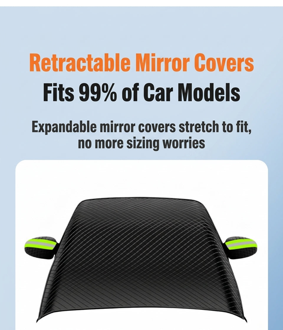 Car Snow Cover - Multiple Colors