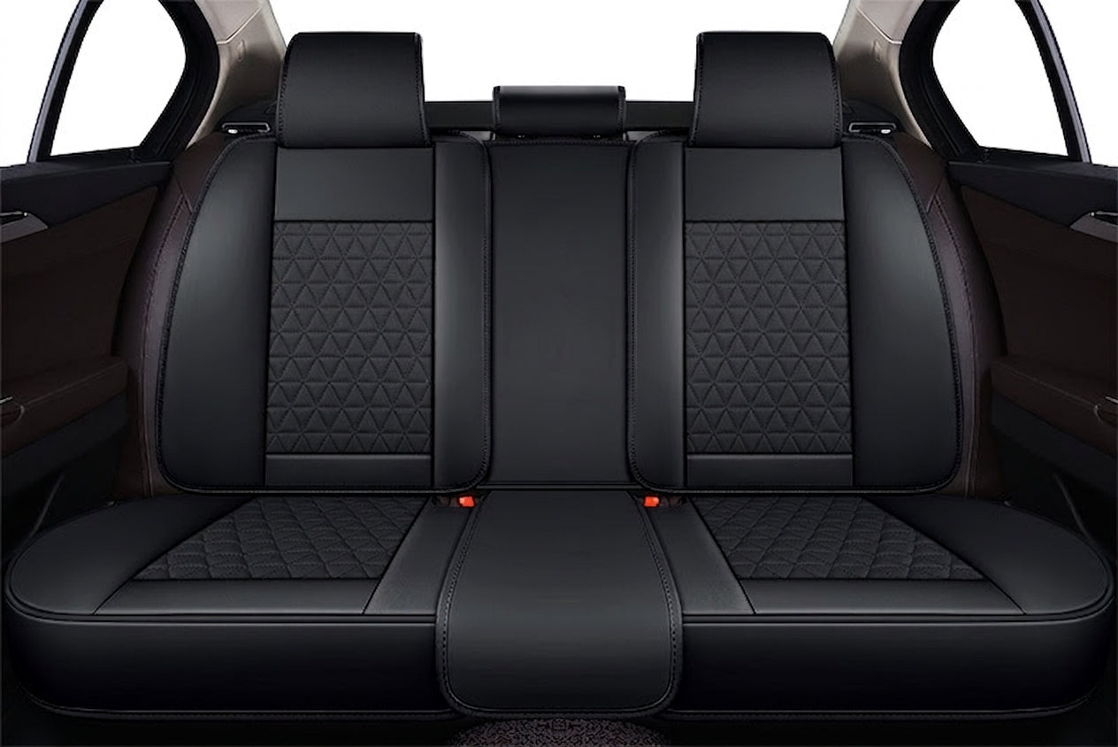 2025 new all-leather fixed lumbar wing Nappa leather car cushion all-season universal full-enveloping seat cover
