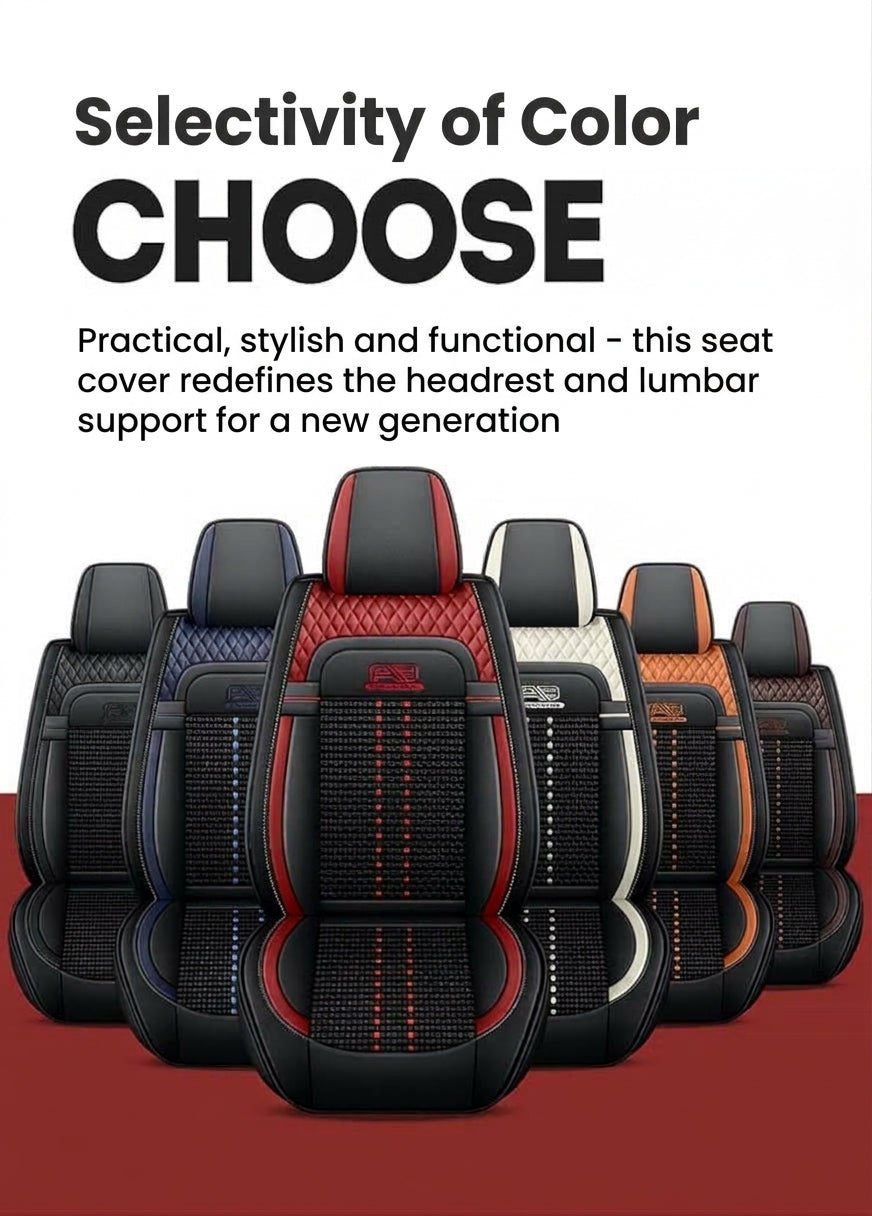 Car seat cushion new all-enclosed special seat cover four seasons universal leather seat cover summer ice silk cartoon seat cushion cover