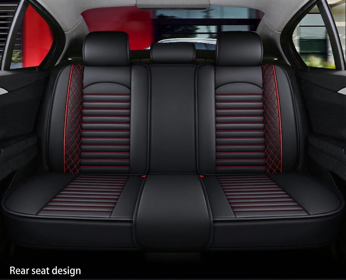 New all-season universal cartoon car seat cushion wholesale, premium feel, full leather, full coverage for small passenger car seat cushions