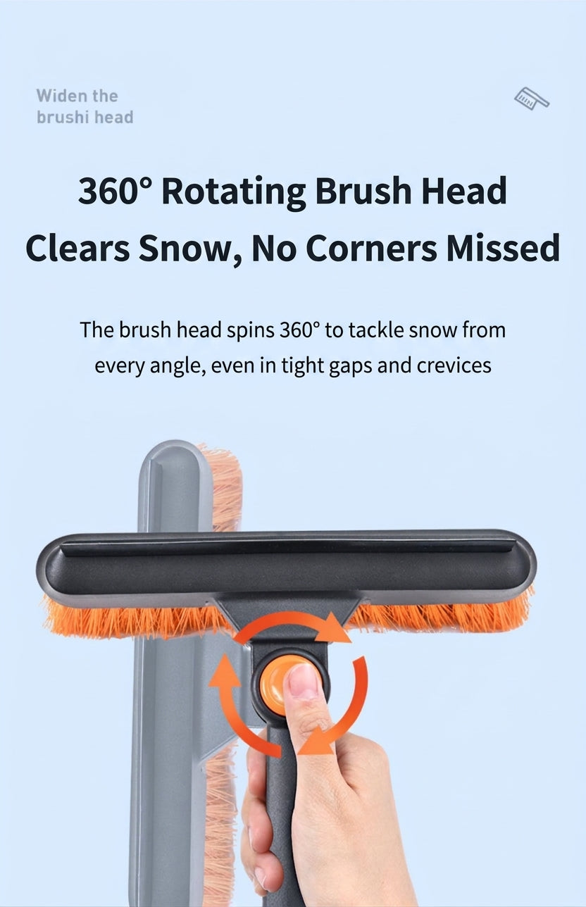 Car Snow Removal Shovel, 5-in-1 Ice Tool