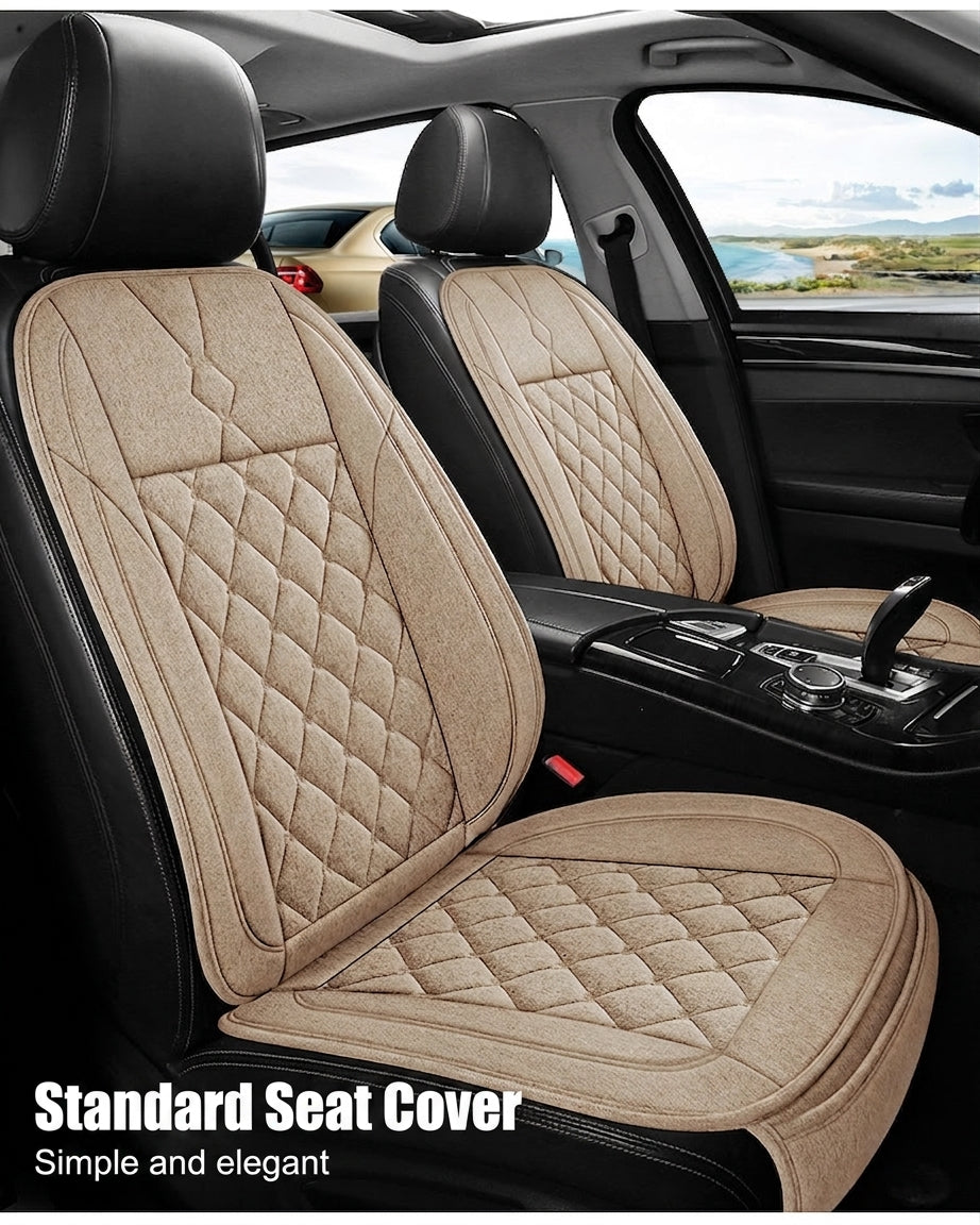Cross-border bestselling car seat cushions, dirt-resistant, wear-resistant leather car seat cushions, all-season breathable full-coverage universal car seat cushions