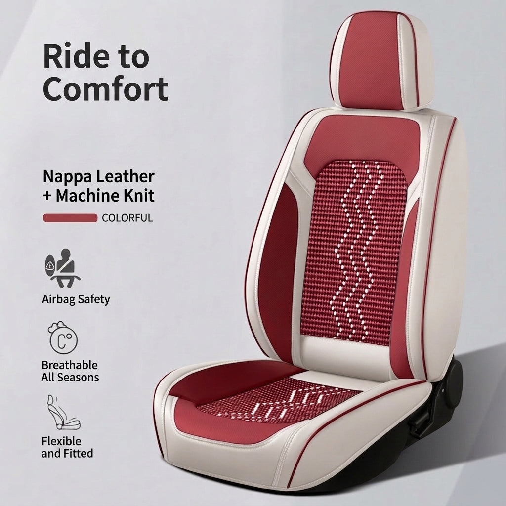 Bingsi car seat cushion light luxury all-inclusive Nappa leather car seat cushion new all-season five-seat universal car cushion cover wholesale