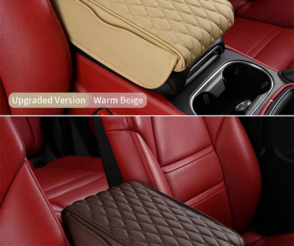 Manufacturer cross-border car armrest box height pad, car goods, double-sided practical storage bag, memory foam armrest box pad
