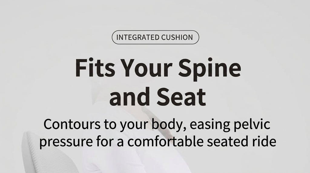 Memory foam lumbar support cushion, office prolonged sitting pressure-relief hip cushion, student chair support lumbar cushion, integrated cushion