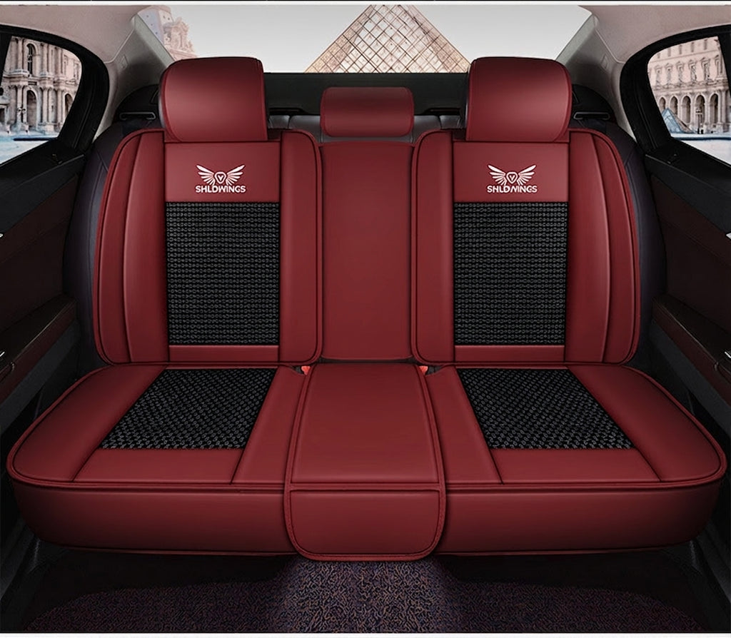 Full-coverage car seat covers for Napa leather car seat cushions, five-seat universal Ice Silk car seat cushions, all-season universal model wholesale