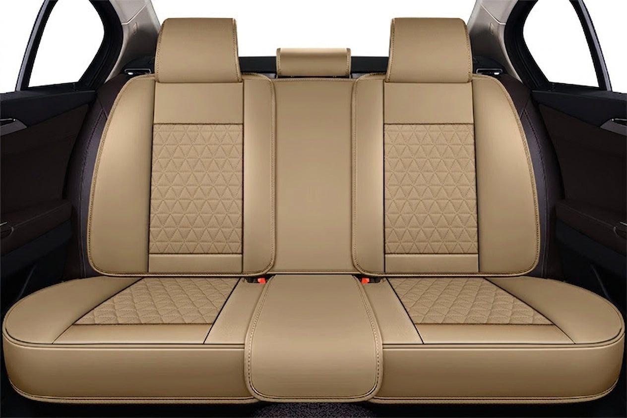 2025 new all-leather fixed lumbar wing Nappa leather car cushion all-season universal full-enveloping seat cover