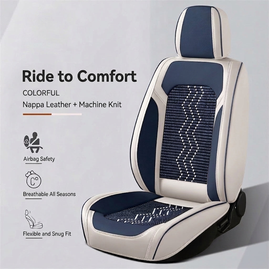 Bingsi car seat cushion light luxury all-inclusive Nappa leather car seat cushion new all-season five-seat universal car cushion cover wholesale