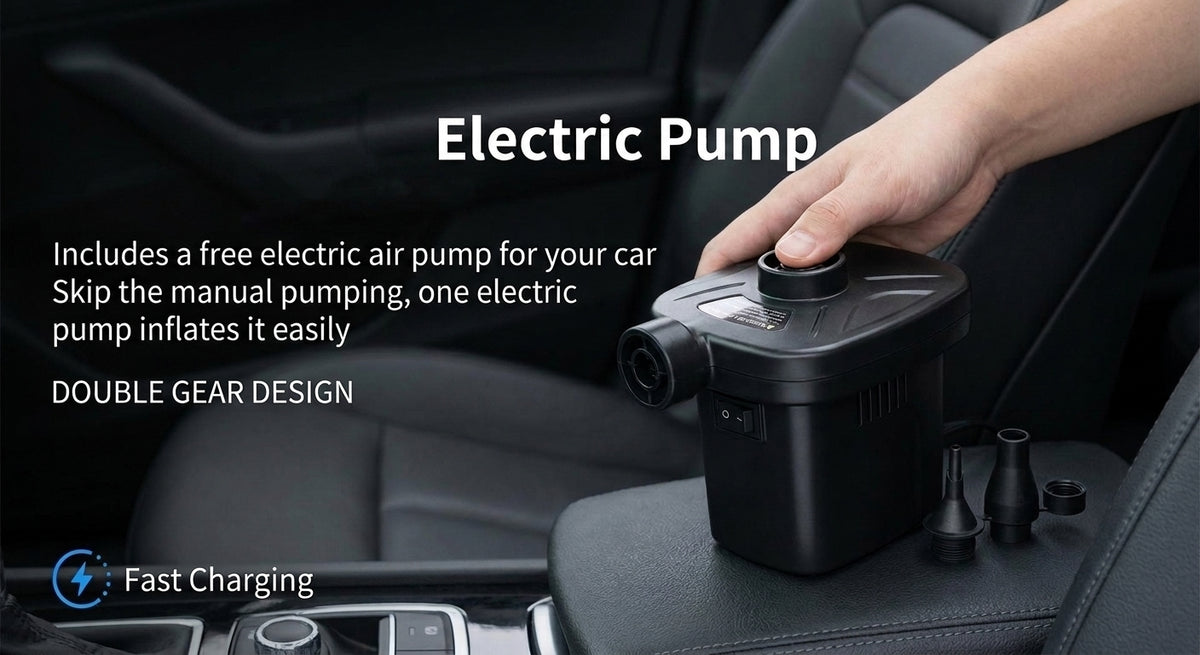 Car inflatable bed car rear sleeping pad mattress car sleeping artifact car rear rear seat folding travel bed