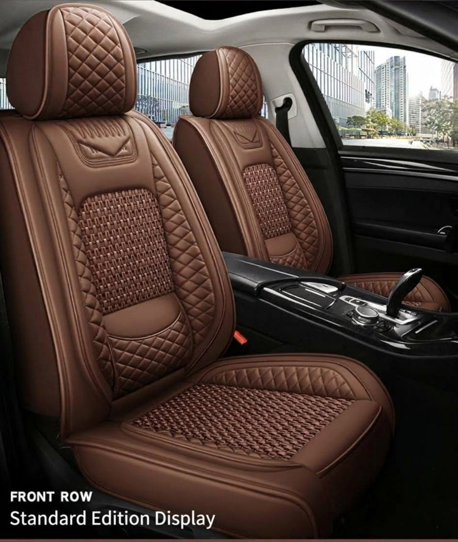 Cross-border foreign trade all-season dedicated seat cover full-coverage car seat cover leather seat cover summer ice silk seat cushion