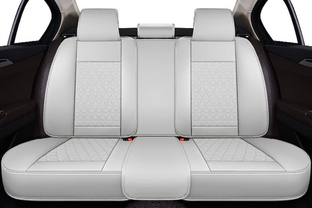 2025 new all-leather fixed lumbar wing Nappa leather car cushion all-season universal full-enveloping seat cover