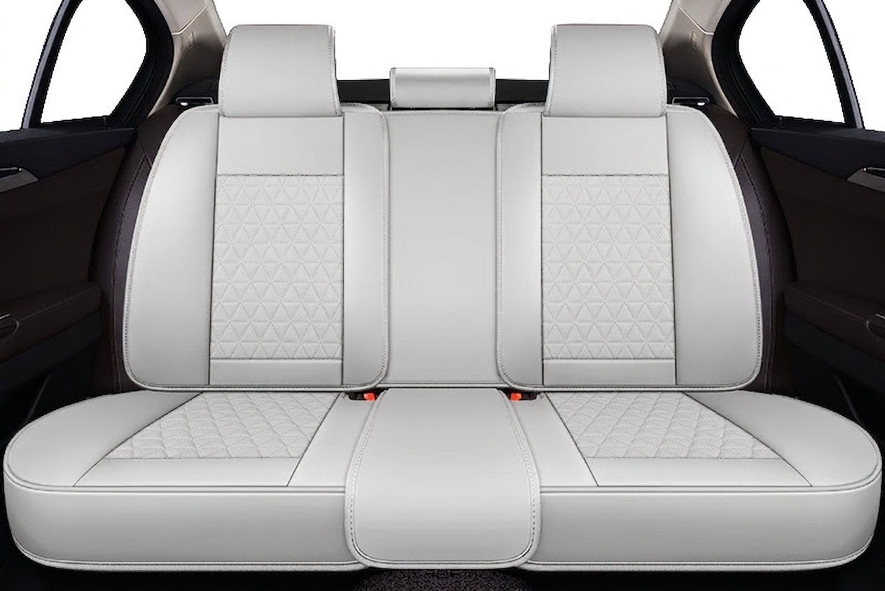2025 new all-leather fixed lumbar wing Nappa leather car cushion all-season universal full-enveloping seat cover