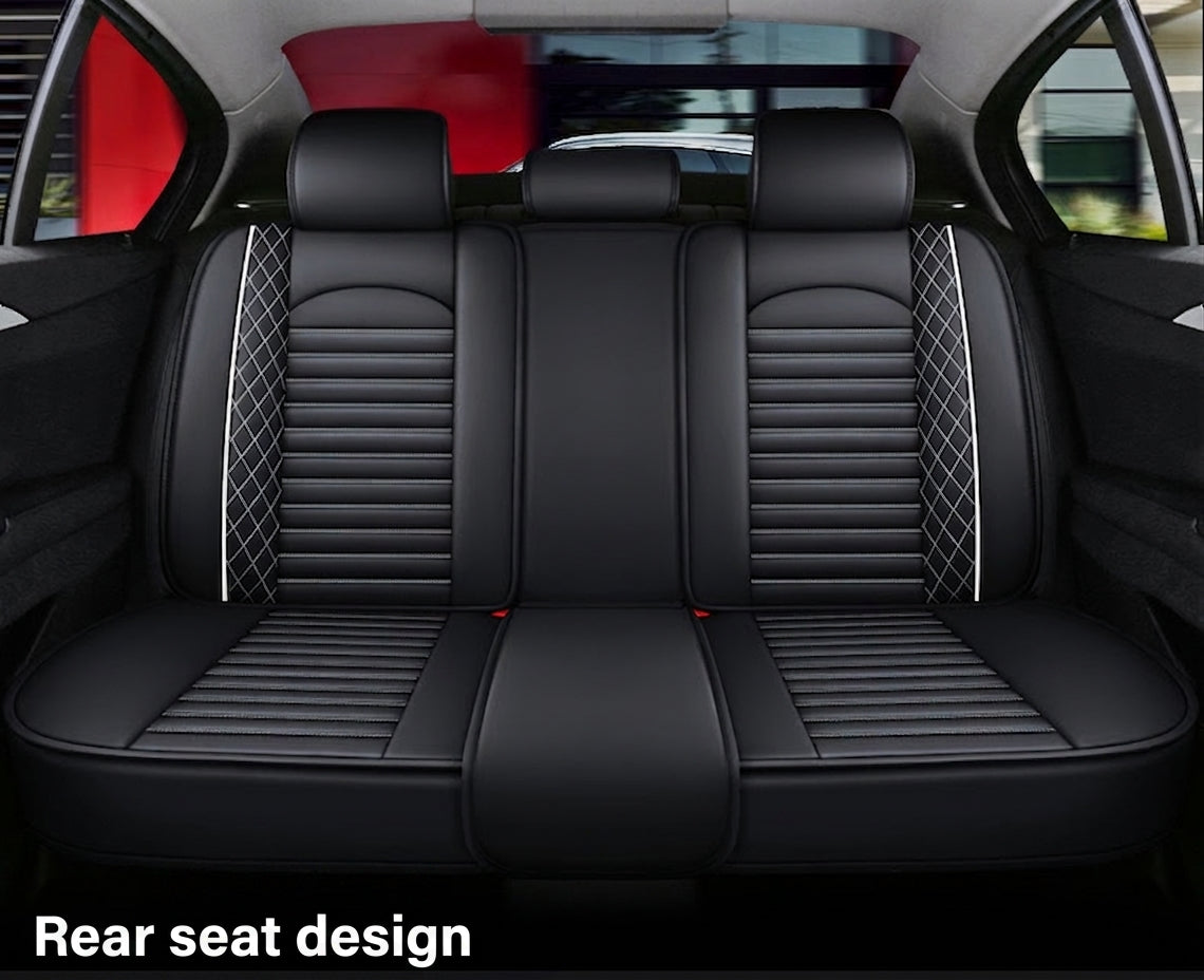 New all-season universal cartoon car seat cushion wholesale, premium feel, full leather, full coverage for small passenger car seat cushions