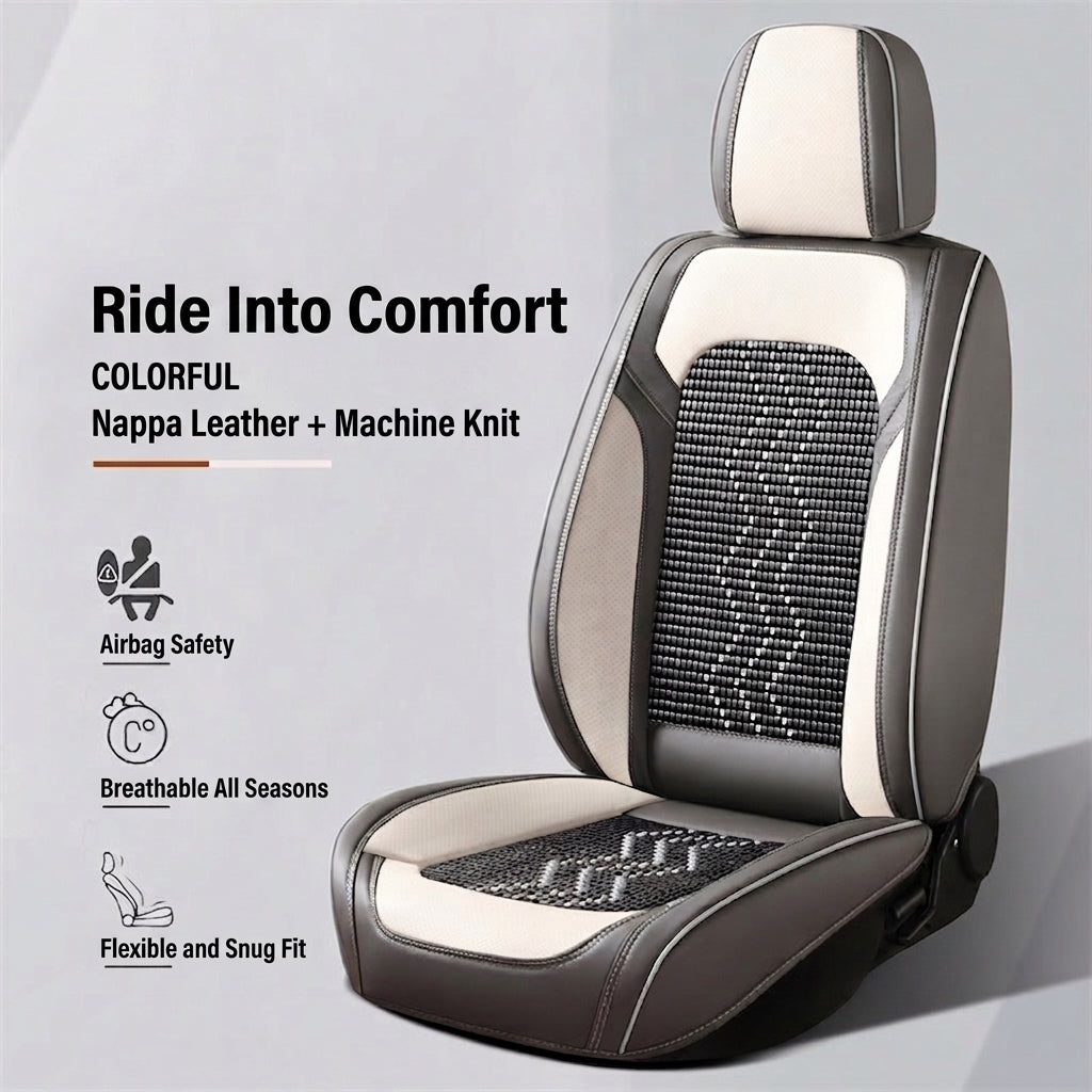 Bingsi car seat cushion light luxury all-inclusive Nappa leather car seat cushion new all-season five-seat universal car cushion cover wholesale