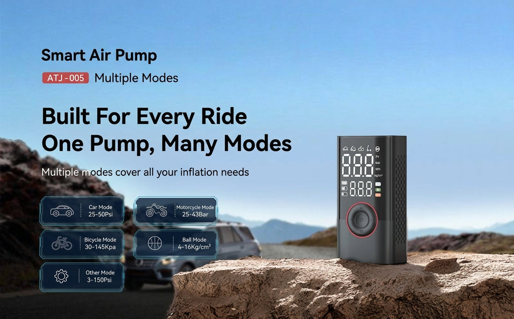 Cross-border portable air pump, mini bike, electric tire, pump, handheld, charging, dual-purpose car inflatable
